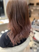 シャルムヘアー(charme hair) ピンクグラデーションカラー