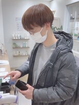 モリオフロムロンドン 松戸店(Morio from London) 【松戸 岩口】ブリーチ無しツーブロックマッシュショート