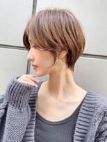 ロンドホットリップ 立川(Lond hot lip)&nbsp;大人ガーリー×前髪ありショートブリーチなしチョコレート[立川]