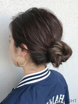 フローレス バイ ヘッドライト 三鷹店(hair flores by HEADLIGHT) シニヨンアレンジ_486L1446