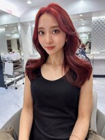 ジーナ 名駅(XENA.)&nbsp;《xena/中島》お顔周りで作るくびれ×cherry color