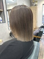 リベストバイジェービー 稲毛(li best. byjb)&nbsp;グレーベージュ/レイヤーロング/アッシュカラー/黒髪【稲毛】