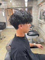 ロンドガルマン 名古屋(Lond GULLMAN)&nbsp;【Lond GULLMANSEIYA】MEN'S HAIR/波巻きスパイラル