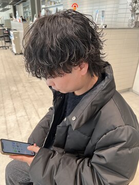 ロンド クラン 岡崎(Lond Clan) ウルフパーマ/波巻きパーマ/ウルフカット