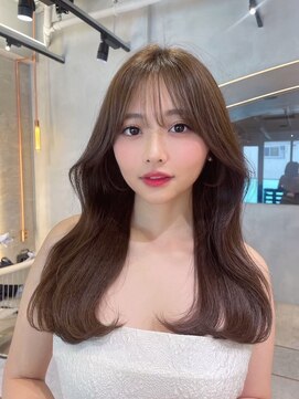 ロンドルーチェ 心斎橋(Lond luce) エアリーロングピンクブラウン【心斎橋/髪質改善】