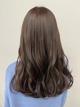 ヘアーアンドビューティーザ エフ(Hair Beauty the F)の写真/ミディアム、ロングならではのstyleを提案☆伸ばし中でも顔周りのデザインで小顔効果も◎