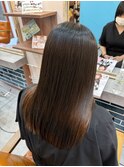 大人女子必見♪サラ艶酸性ストレート/髪質改善縮毛矯正/美髪矯正