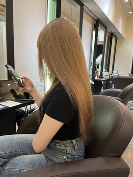 サロンドミルク 溝の口店(salon de MiLK) 10代20代30代/ミルクティーベージュ/ブロンドヘア［溝の口］