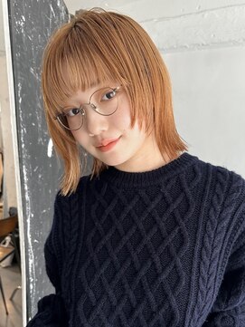 ローネス(LONESS) 外ハネボブ　切りっぱなしボブ　ぷつっとカット　レイヤーカット