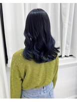 ヘッツ 仙台駅前店(HETTU)&nbsp;前髪/アンブレラカラー/こなれミディ/イメチェン/ウェーブパーマ