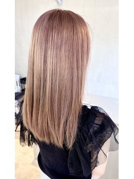 トリニティ(trinity) ブリーチカラー・髪質改善・ミルクティー・ベージュ【豊見城】