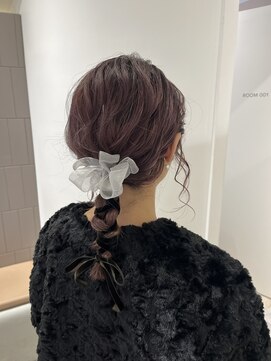 マッシュ 天王寺あべの(MASHU) 編みおろしヘアセット