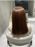 ストレートスタイル/艶髪/髪質改善/縮毛矯正/銀座/東銀座