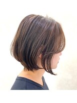 ストーリー 与野店(STORY:E)&nbsp;小顔◎前下がりショートボブ×艶カラー[与野]