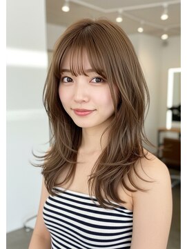 グルグル 下総中山店(GULGUL) セミロング/ショート/顔周り/白髪ぼかし/前髪/下総中山