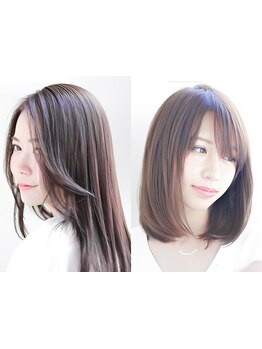 ツヤ*柔らかさの髪質改善☆弱酸性ストレートでダメージレスなツヤ髪[髪質改善/縮毛矯正/弱酸性ストレート]