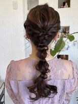 ソンリエ(SONRiE)&nbsp;編みおろしヘアセット