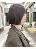 顎ラインぷつっとボブ*