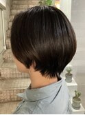 前髪長めハンサムショート/30代/40代/50代/60代