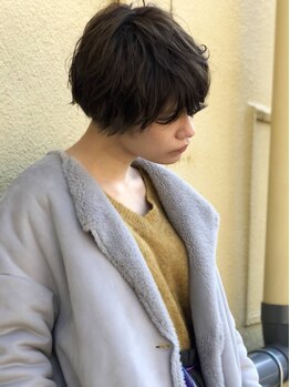 ストロールス 元住吉(Strolls)の写真/再現性の高さが魅力！ショート・ボブのカットはお任せください。理想の髪型を一緒に作り上げます！