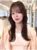 チェリーブラウン×髪質改善[髪質改善/縮毛矯正/韓国]