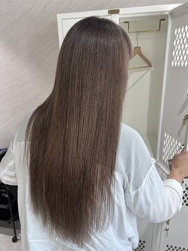 アドア 横浜(ADORE) 【ADORE横浜】ブリーチダブルカラー×ラベンダーグレージュ