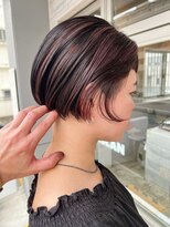 アスラン(ASLAN)&nbsp;【aslan】刈り上げボブ/白髪ぼかしハイライト/ハイライト