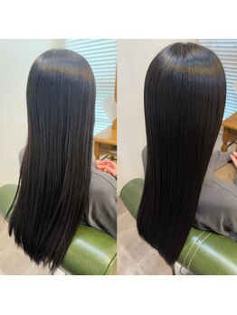 スリール(Sourire)の写真/年齢による髪悩みに寄り添う、大人女性のための髪質改善サロン★<長岡京>髪質改善/白髪染め/縮毛矯正も◎