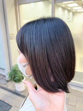ヘナで艶ハリボブ