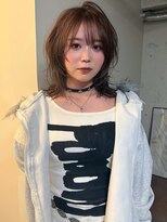 ノラ シンディ(NORA CYNDY)&nbsp;長山 ハッシュカッレイヤー ダブルカラー ブリーチなしカラー