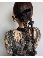 リレーション(Relation) ツインの編みおろしアレンジ