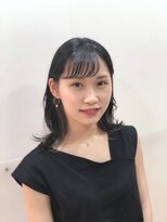 ワゴンバイアフロート(Wagon by afloat) セミロング20代30代ストレートレイヤー前髪なし前髪あり池袋