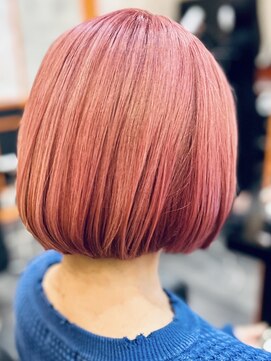 アグ ヘアー フォーキー 焼津店(Agu hair Forky) ブリーチonピンク