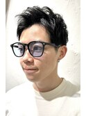 髪質改善　メンズ　スパイキーショート
