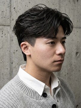 ヘッドストック 大和八木店(HEAD STOCK) フェザーショートショートセンターパートウルフニュアンスパーマ