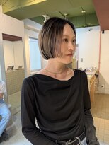 ハル ヘアスタジオ(haRu hair studio) ナチュラルなデザインカラー