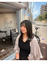 リッカテイル(Lycka till)&nbsp;8.13レイヤーカット×アッシュブラウン