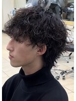 テラス(Terrace by Relato)&nbsp;波巻きシャドウルーズスパイラルウルフパーマ赤羽メンズパーマ