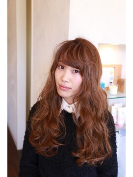 バード(bird) 立体感バングがポイント！モテカワラフウェーブ♪♪