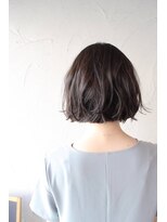 デコヘアーフラッペ(DECO HAIR frappe) 透明感UPカラー×切れっぱなしボブ