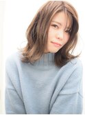 ♪Coni♪伸ばしかけ外ハネミディ