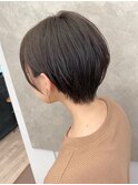 30、40代にオススメ!立体感くびれショート×イルミナカラー