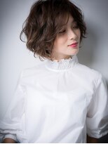 カバーヘア ブリス 大宮西口(COVER HAIR bliss) *bliss大宮*無造作カールxブランジュ…外国人風フレンチボブt