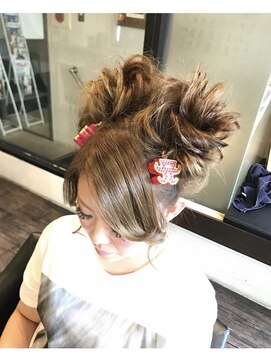 ヘッズ(HEADZ) お団子ヘア