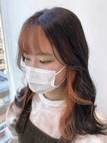 アライブ キチジョウジ(ALIVE Kichijoji)&nbsp;オレンジ×インナーカラー/イヤリングカラー