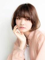 レイ(Lei)&nbsp;《Lei浅井》フェミニンな柔らかもてボブスタイル
