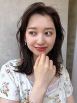 メゾンドイギー(MAISON de IGGY)&nbsp;かきあげ前髪のイメチェンくびれ#大人かわいい#外ハネボブ