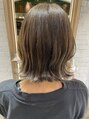 クロエ 堀江(Cloe)&nbsp;切りっぱなしスタイルです！オイルをつけて今風に！