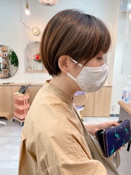 ロウバイレボ 柏(lou by revo) ショートボブ/ミニボブ/マッシュ/切りっぱなし/柏駅