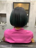 frope ブルーグリーンボブ